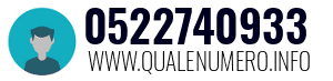 Numero di telefono 0522740933 0522740933