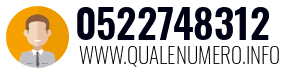 Numero di telefono 0522748312 0522748312