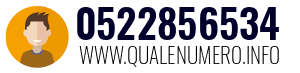 Numero di telefono 0522856534 0522856534