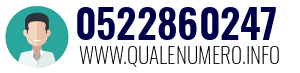 Numero di telefono 0522860247 0522860247