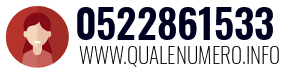 Numero di telefono 0522861533 0522861533