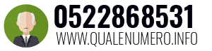 Numero di telefono 0522868531 0522868531