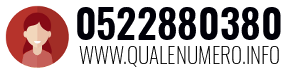 Numero di telefono 0522880380 0522880380