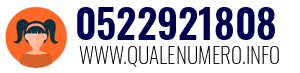 Numero di telefono 0522921808 0522921808