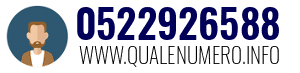 Numero di telefono 0522926588 0522926588