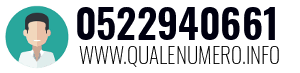 Numero di telefono 0522940661 0522940661