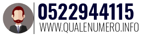Numero di telefono 0522944115 0522944115
