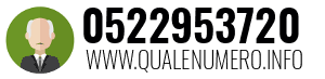 Numero di telefono 0522953720 0522953720