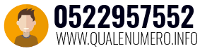 Numero di telefono 0522957552 0522957552