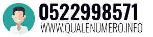 Numero di telefono 0522998571 0522998571