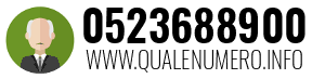 Numero di telefono 0523688900 0523688900