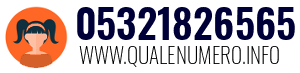 Numero di telefono 05321826565 05321826565
