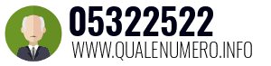 Numero di telefono 05322522 05322522