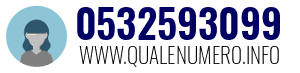 Numero di telefono 0532593099 0532593099