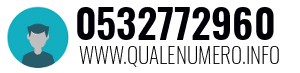 Numero di telefono 0532772960 0532772960
