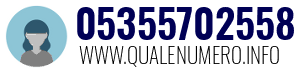 Numero di telefono 05355702558 05355702558