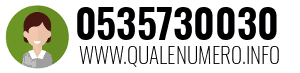Numero di telefono 0535730030 0535730030