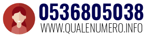 Numero di telefono 0536805038 0536805038