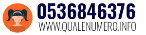 Numero di telefono 0536846376 0536846376