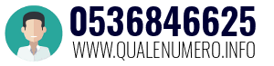 Numero di telefono 0536846625 0536846625