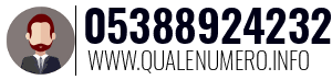 Numero di telefono 05388924232 05388924232