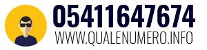 Numero di telefono 05411647674 05411647674