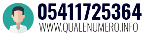 Numero di telefono 05411725364 05411725364