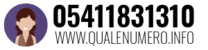 Numero di telefono 05411831310 05411831310