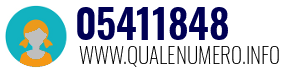 Numero di telefono 05411848 05411848