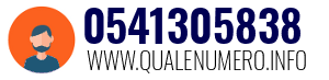 Numero di telefono 0541305838 0541305838