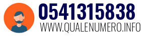 Numero di telefono 0541315838 0541315838