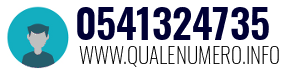 Numero di telefono 0541324735 0541324735