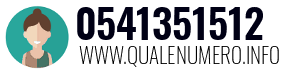 Numero di telefono 0541351512 0541351512
