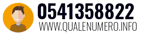 Numero di telefono 0541358822 0541358822