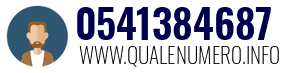 Numero di telefono 0541384687 0541384687