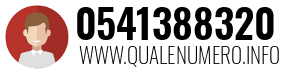 Numero di telefono 0541388320 0541388320