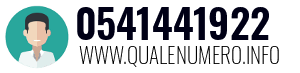 Numero di telefono 0541441922 0541441922