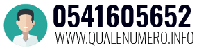 Numero di telefono 0541605652 0541605652
