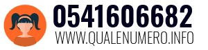 Numero di telefono 0541606682 0541606682