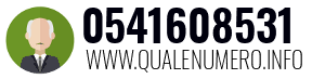 Numero di telefono 0541608531 0541608531