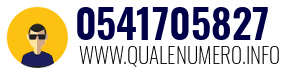 Numero di telefono 0541705827 0541705827