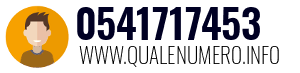 Numero di telefono 0541717453 0541717453