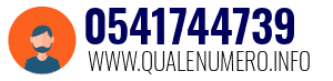 Numero di telefono 0541744739 0541744739