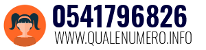 Numero di telefono 0541796826 0541796826