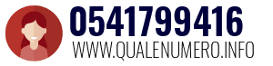 Numero di telefono 0541799416 0541799416