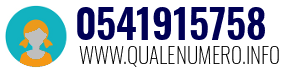 Numero di telefono 0541915758 0541915758