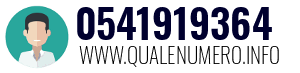 Numero di telefono 0541919364 0541919364