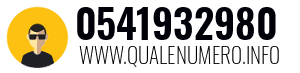 Numero di telefono 0541932980 0541932980