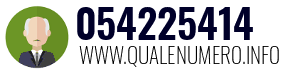Numero di telefono 054225414 054225414