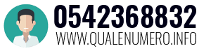 Numero di telefono 0542368832 0542368832